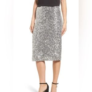 Halogen brand sequin pencil skirt from Nordstrom. Size 2 petite.